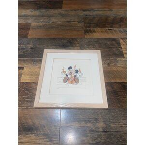 Framed 1994 Disney Treasures Mickey’s‎ Birthday Party 1942 print